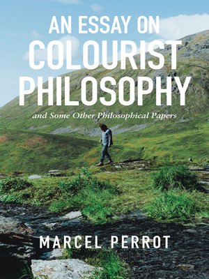 cover image of An Essay on Colourist Philosophy